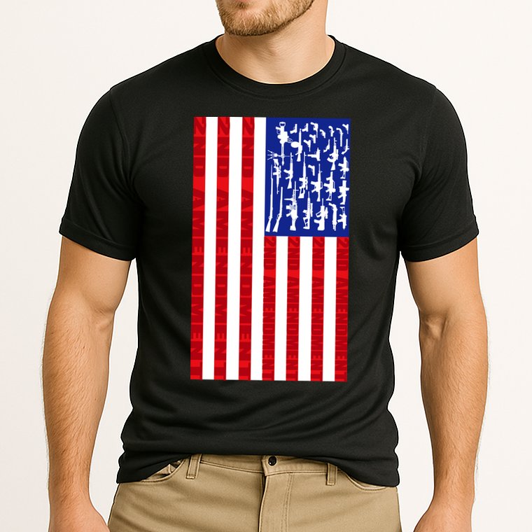 2nd Amendment Flag Performance Shirt