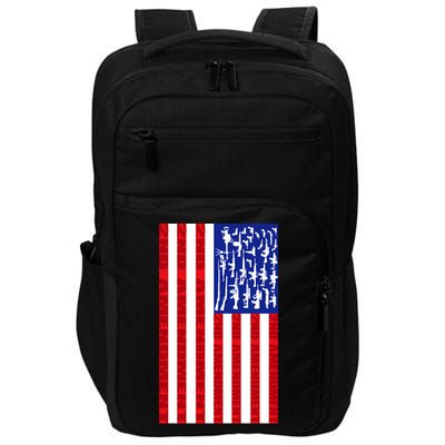 2nd Amendment Flag Impact Tech Backpack