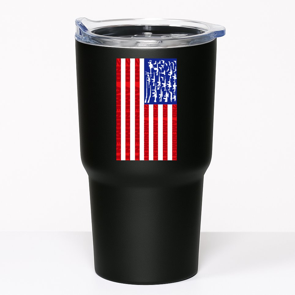 2nd Amendment Flag Tumbler