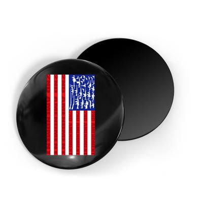 2nd Amendment Flag Magnet