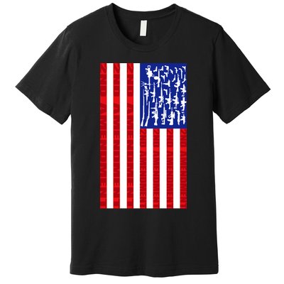 2nd Amendment Flag Premium T-Shirt
