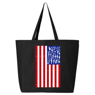 2nd Amendment Flag 25L Jumbo Tote