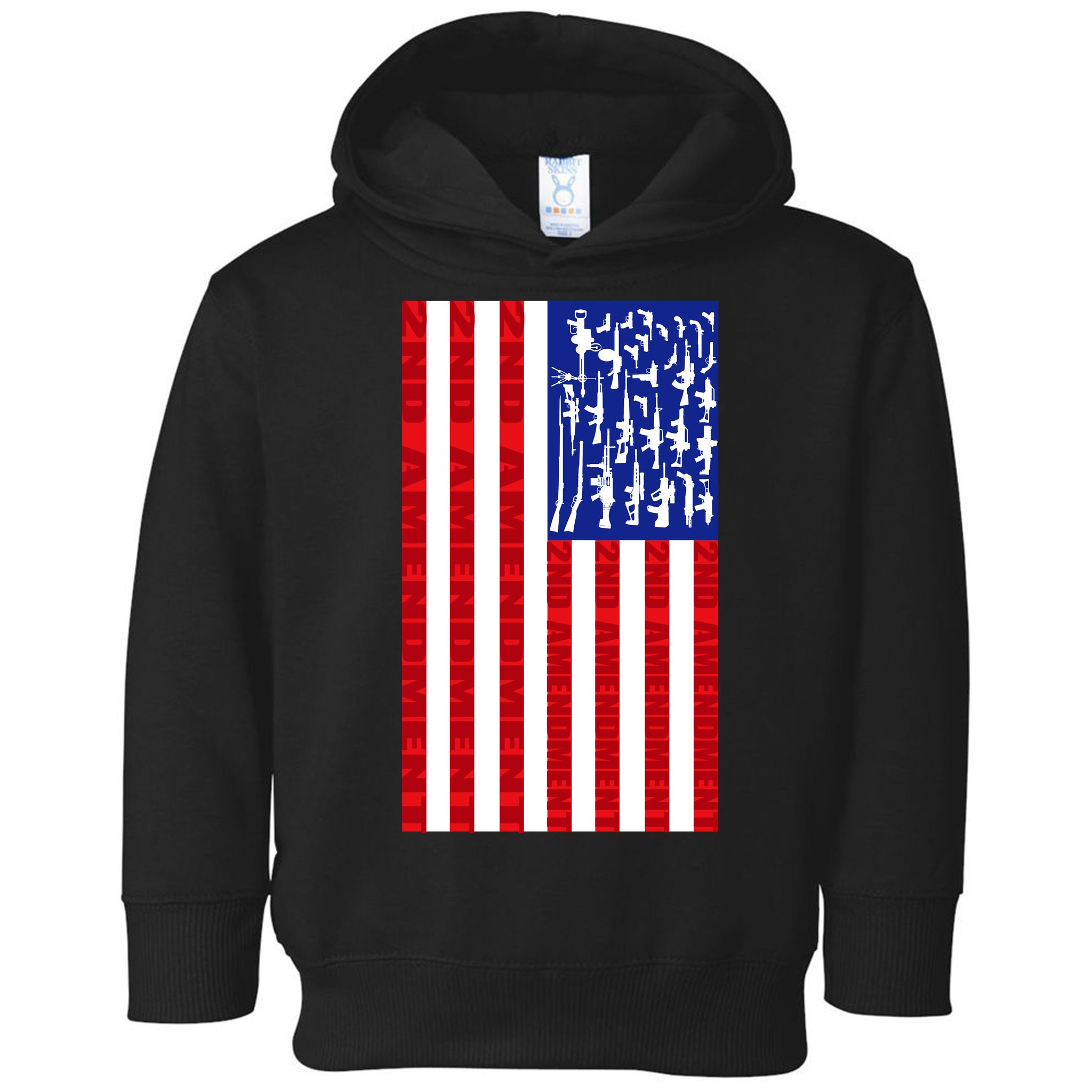 2nd Amendment Flag Toddler Hoodie
