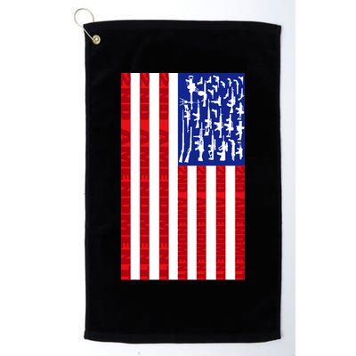 2nd Amendment Flag Golf Towel