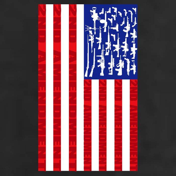 2nd Amendment Flag Golf Towel