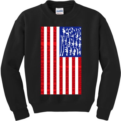 2nd Amendment Flag Kids Sweatshirt