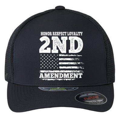 2nd Amendment Honor Respect Flexfit Unipanel Trucker Cap