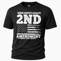 2nd Amendment Honor Respect Cooling Performance Crew T-Shirt