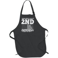 2nd Amendment Honor Respect Full-Length Apron With Pockets