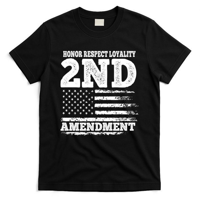 2nd Amendment Honor Respect T-Shirt