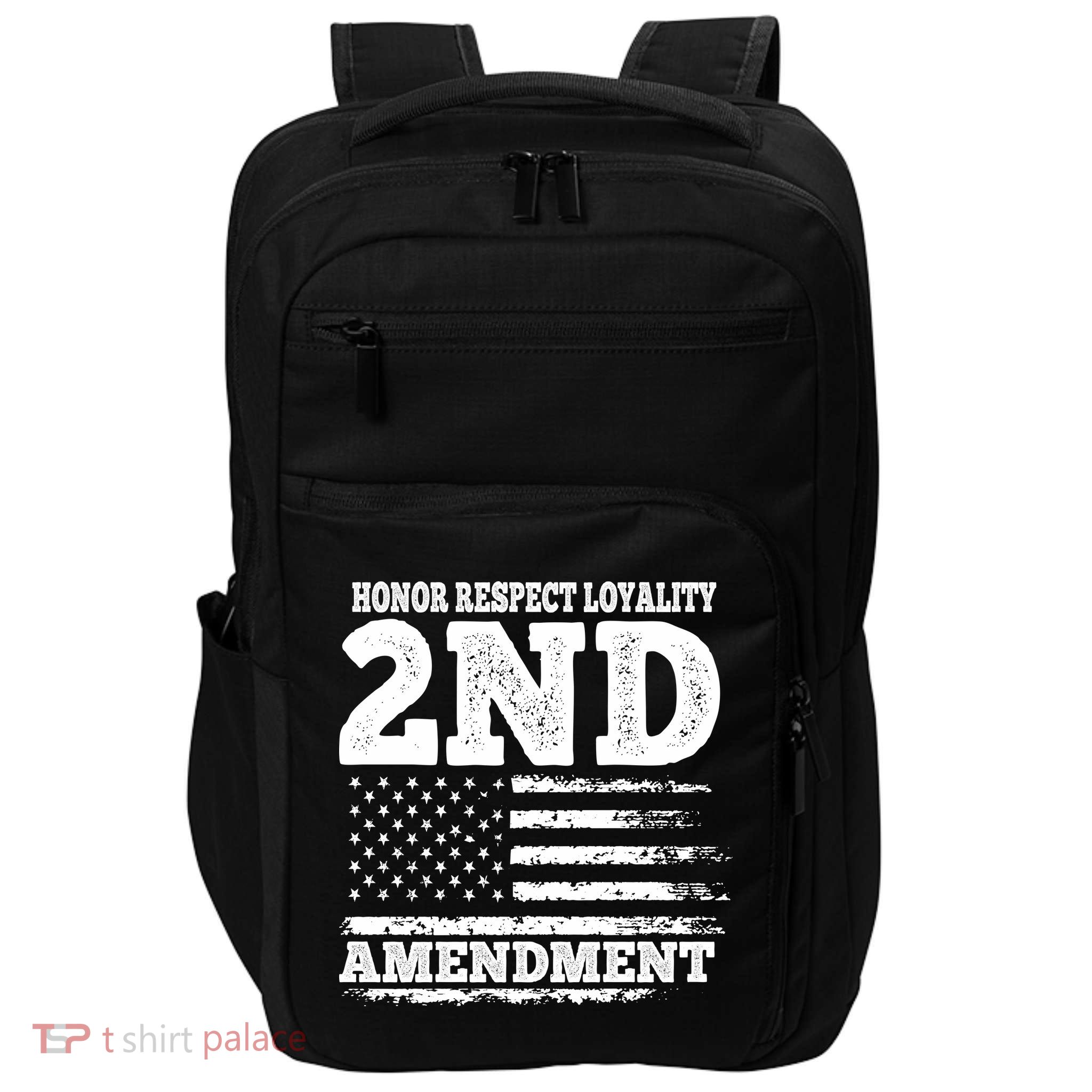 2nd Amendment Honor Respect Impact Tech Backpack