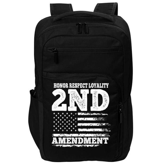 2nd Amendment Honor Respect Impact Tech Backpack