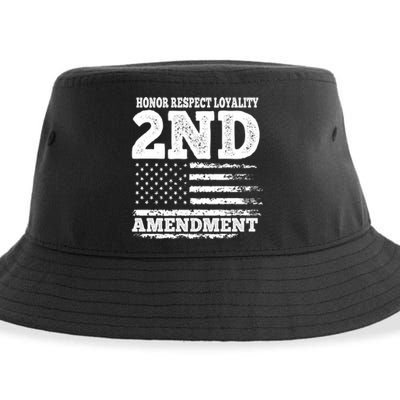 2nd Amendment Honor Respect Sustainable Bucket Hat