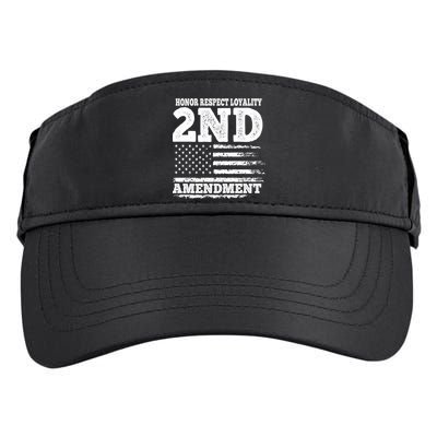 2nd Amendment Honor Respect Adult Drive Performance Visor