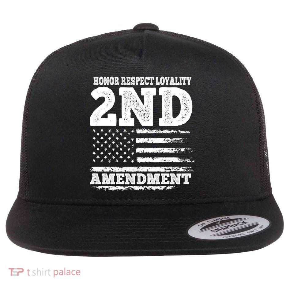 2nd Amendment Honor Respect Flatbill Hat