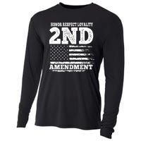 2nd Amendment Honor Respect Cooling Performance Long Sleeve Crew