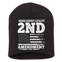 2nd Amendment Honor Respect Short Acrylic Beanie