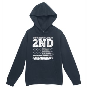 2nd Amendment Honor Respect Urban Pullover Hoodie