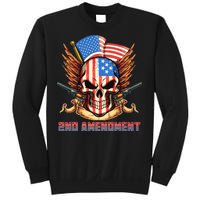 2nd Amendment USA Patriotic Skull Sweatshirt