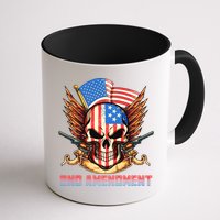 2nd Amendment USA Patriotic Skull Mug