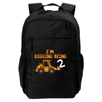 2nd Birthday I'm Digging Being Two Backpack
