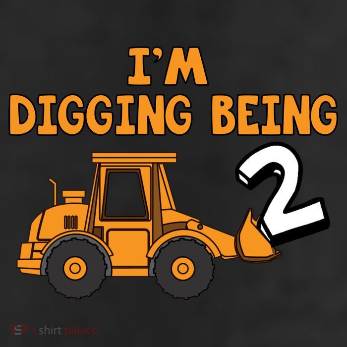 2nd Birthday I'm Digging Being Two 11oz C Handle Ceramic Mug