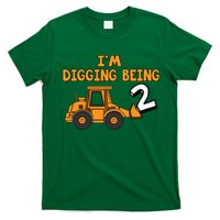 2nd Birthday I'm Digging Being Two T-Shirt