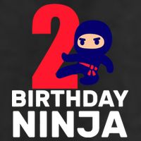 2nd Birthday Ninja  Beanie