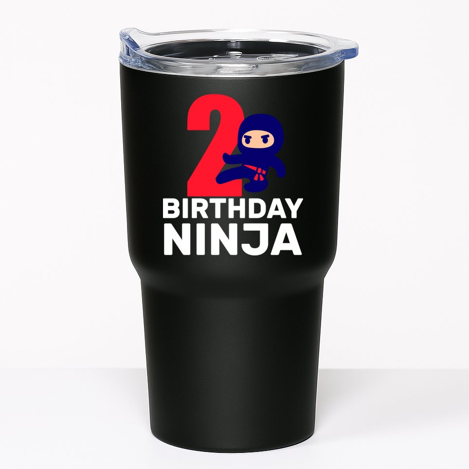 2nd Birthday Ninja  Tumbler