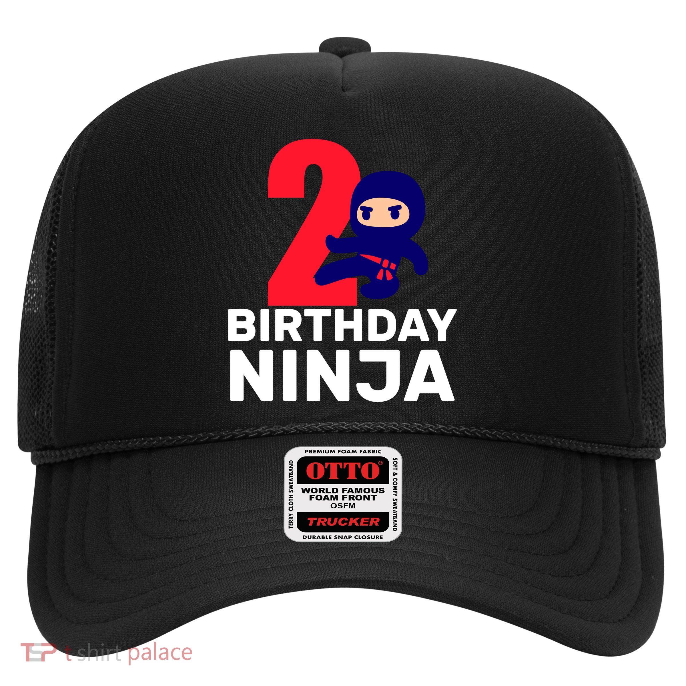 2nd Birthday Ninja  Trucker Hat
