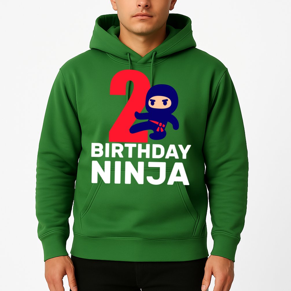 2nd Birthday Ninja  Hoodie