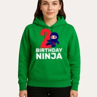2nd Birthday Ninja  Hoodie