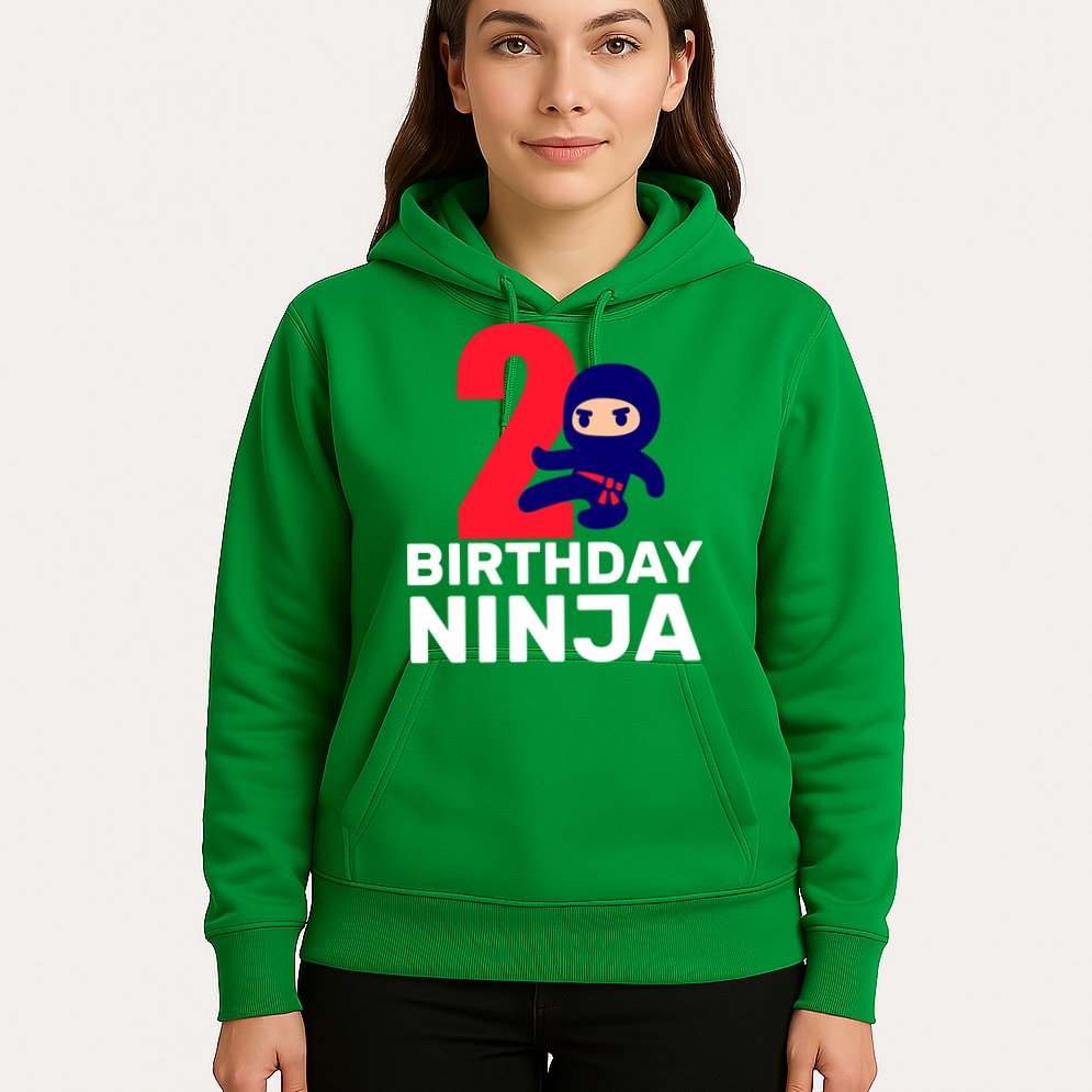 2nd Birthday Ninja  Hoodie