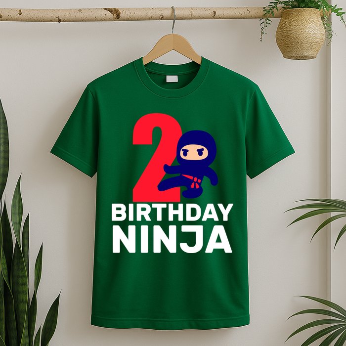 2nd Birthday Ninja  T-Shirt
