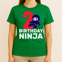 2nd Birthday Ninja  T-Shirt