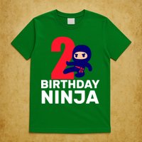 2nd Birthday Ninja  T-Shirt