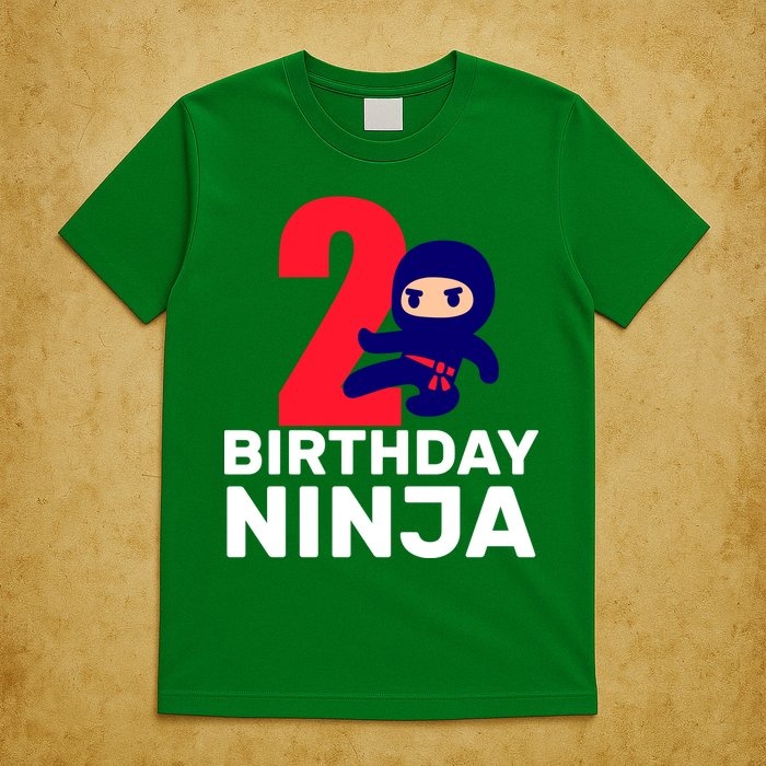 2nd Birthday Ninja  T-Shirt