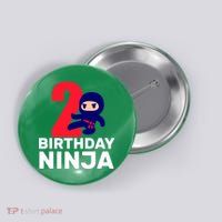 2nd Birthday Ninja  Button