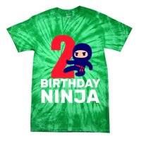 2nd Birthday Ninja  Tie-Dye T-Shirt