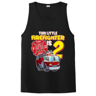 2nd Birthday This Little Firefighter Is Two PosiCharge Competitor Tank