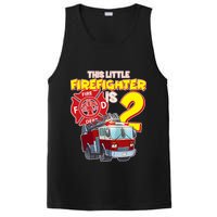 2nd Birthday This Little Firefighter Is Two PosiCharge Competitor Tank