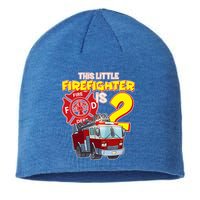 2nd Birthday This Little Firefighter Is Two Sustainable Beanie
