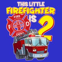 2nd Birthday This Little Firefighter Is Two Sustainable Beanie