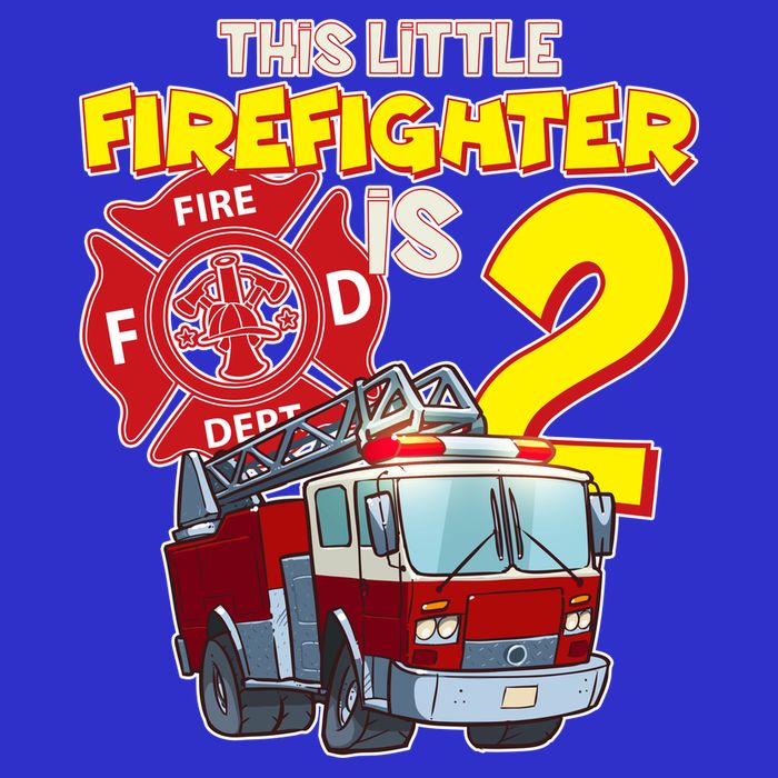 2nd Birthday This Little Firefighter Is Two Sustainable Beanie
