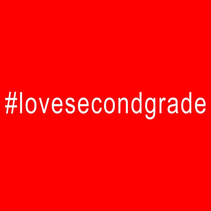 2nd Grade Hashtag Love Second Grade Baby Bodysuit