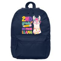 2nd Grade? No Prob Llama 16 in Basic Backpack