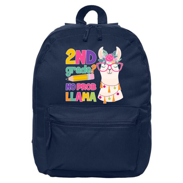 2nd Grade? No Prob Llama 16 in Basic Backpack