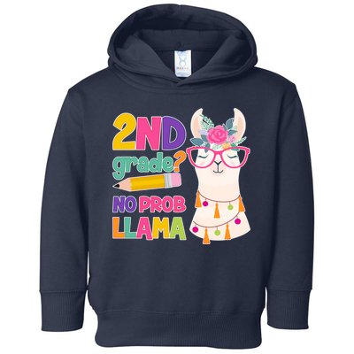 2nd Grade? No Prob Llama Toddler Hoodie
