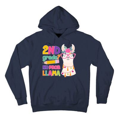 2nd Grade? No Prob Llama Tall Hoodie