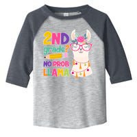 2nd Grade? No Prob Llama Toddler Fine Jersey T-Shirt